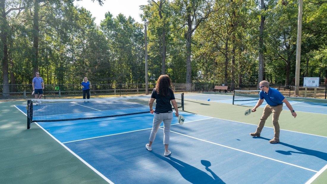 Pickleball Courts at Rochelle Park in Roanoke Rapids